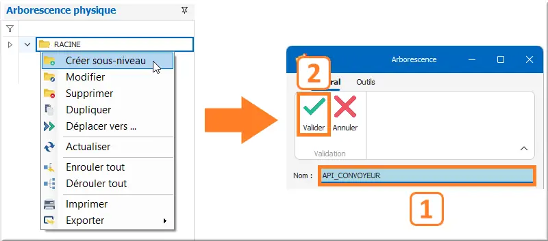Arbo Racine API_CONVOYEUR